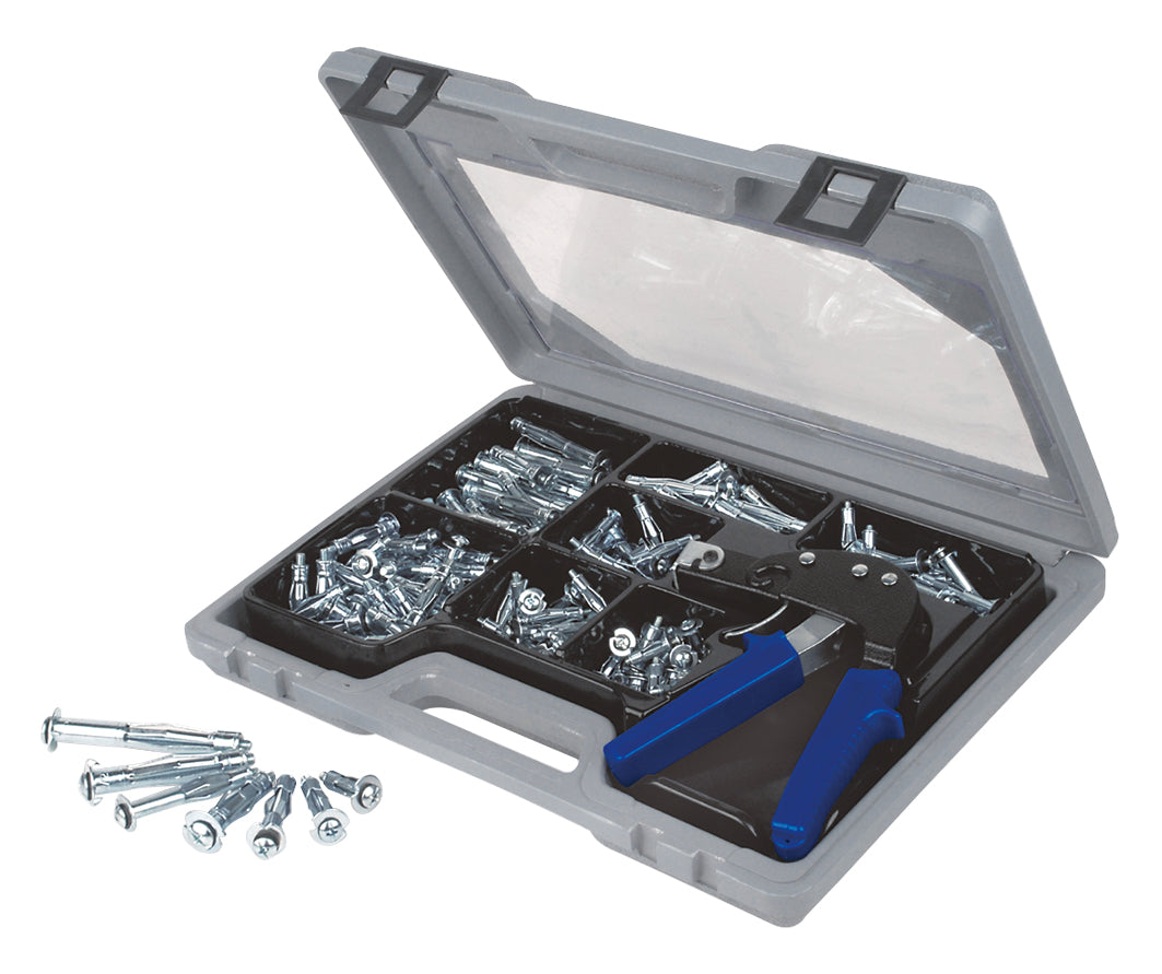 Metall-Hohlraumdübel-Set, 188-tlg.