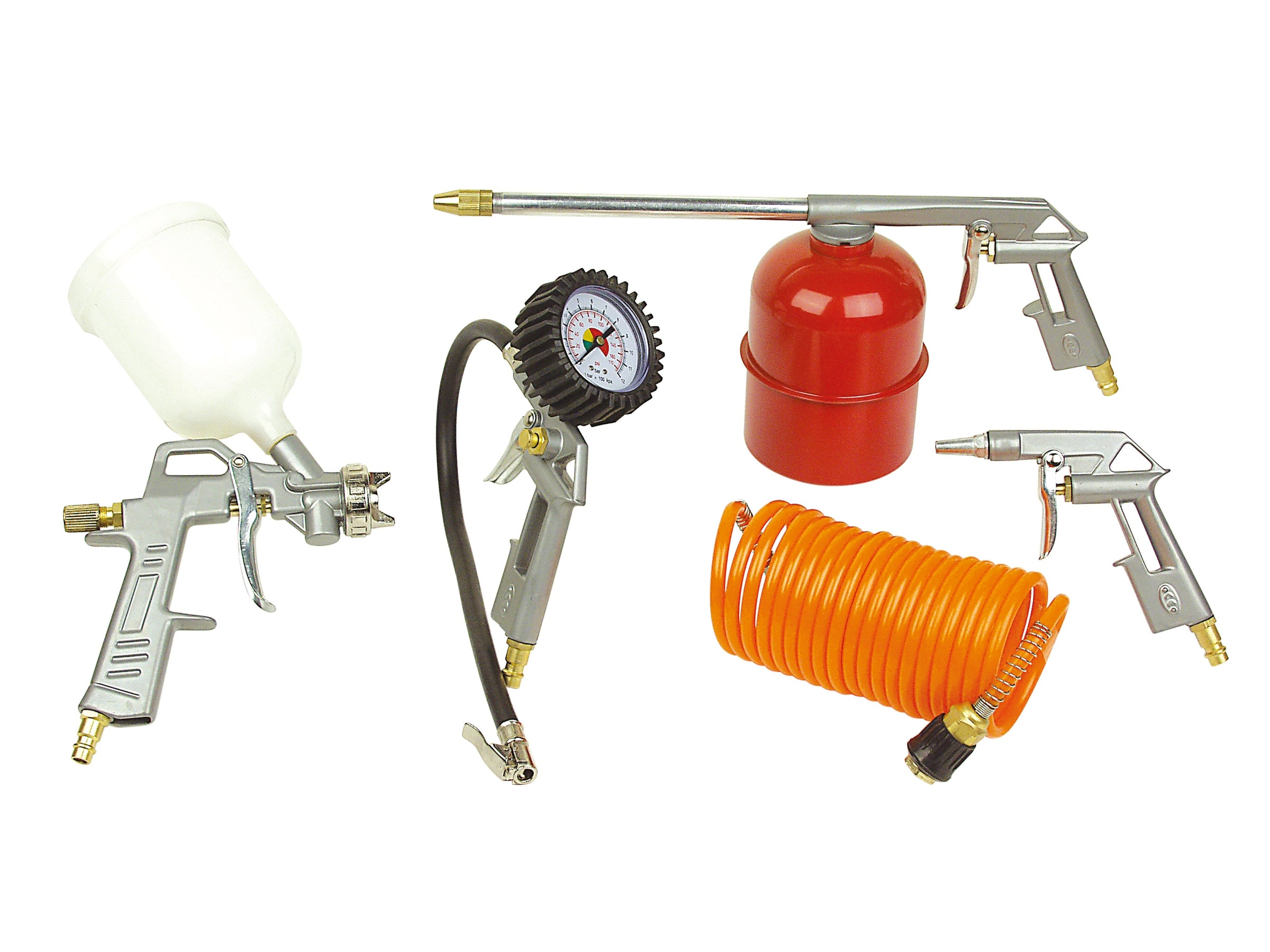 Druckluftsatz, 5-tlg.