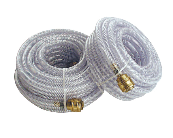 Fabric hose, 10 m with connection