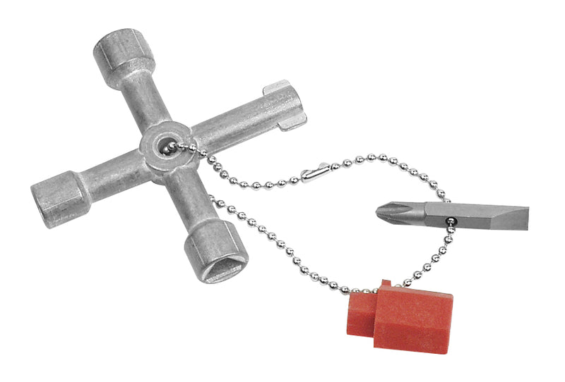 Mini cross key with chain