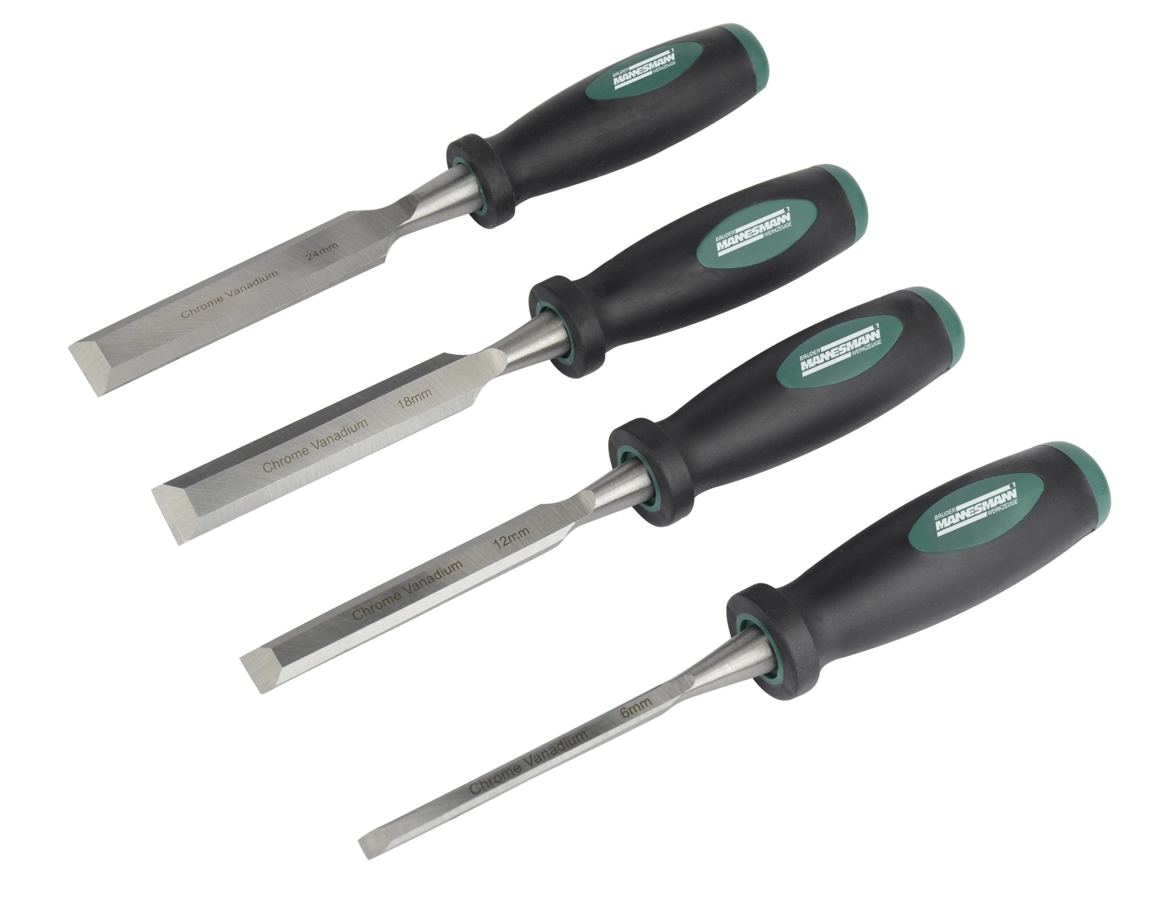 Stechbeitelsatz, 4-tlg.