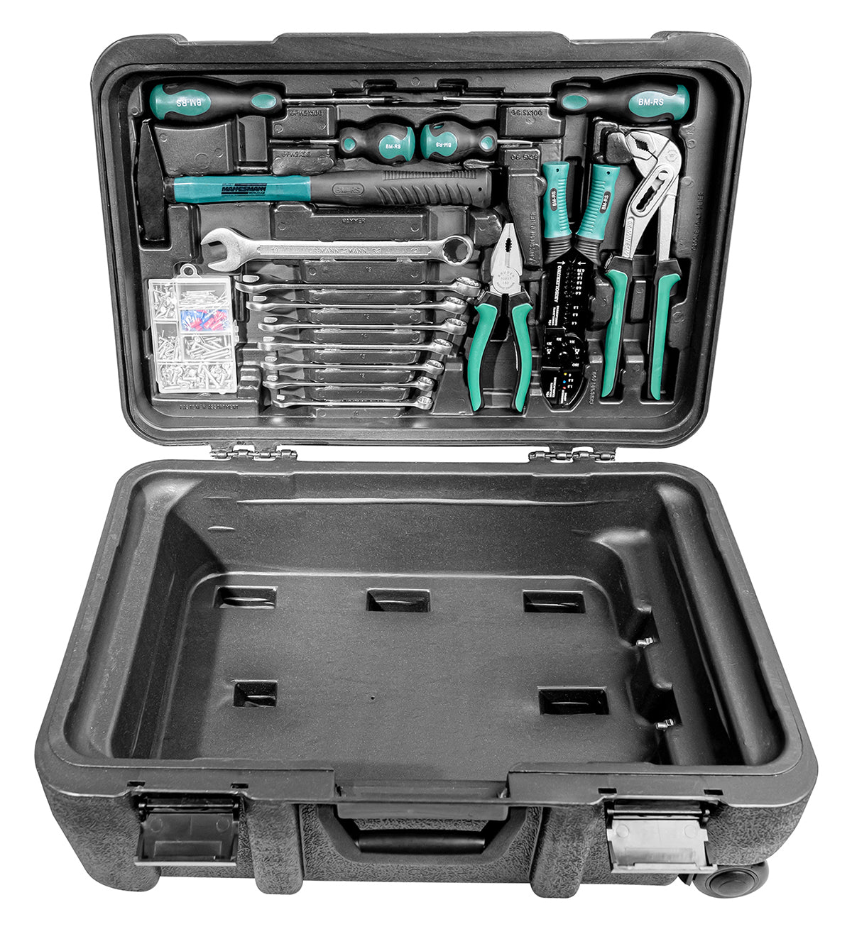 Mobile tool case, 122 pieces.