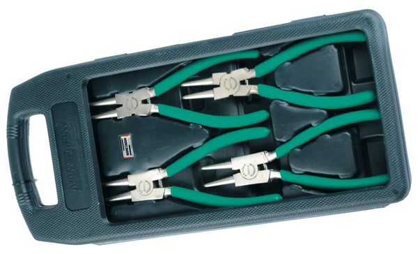 Assembly pliers set, 4 pieces. in the suitcase