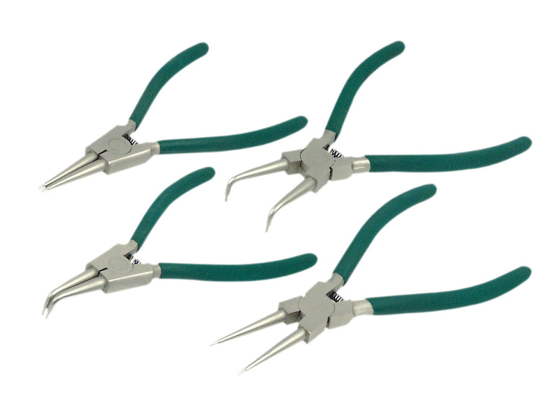 Assembly pliers set, 4 pieces. in the suitcase
