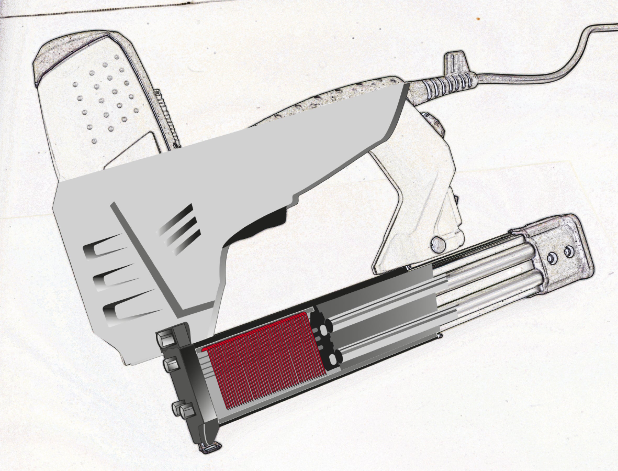 Agrafeuse électrique