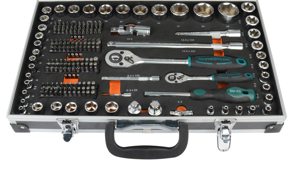 Socket wrench set 232 pieces.