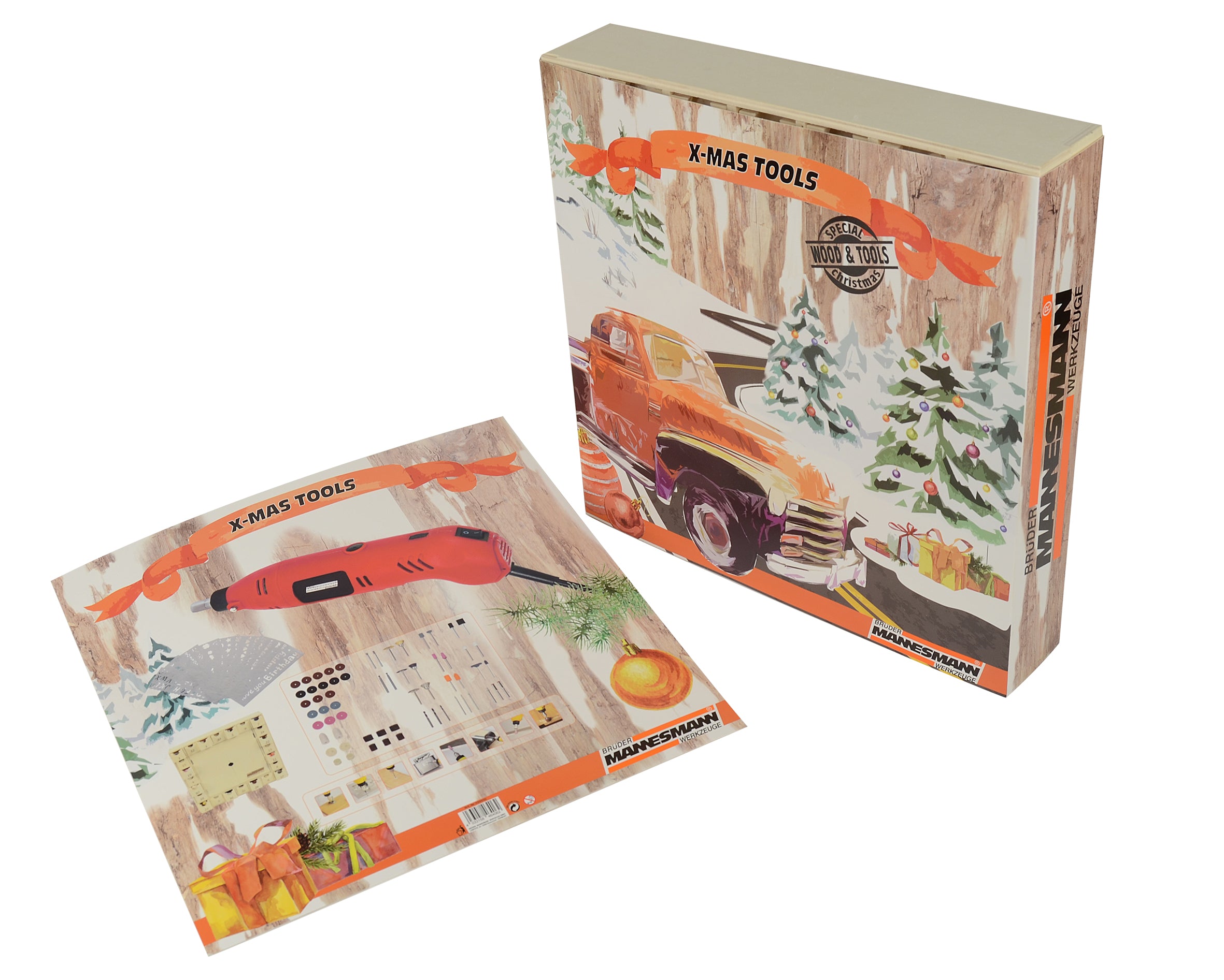 Holz-Adventskalender
