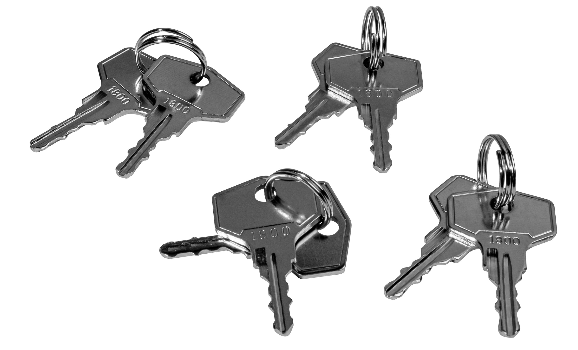 Poignées de fenêtre de sécurité, 4 pièces