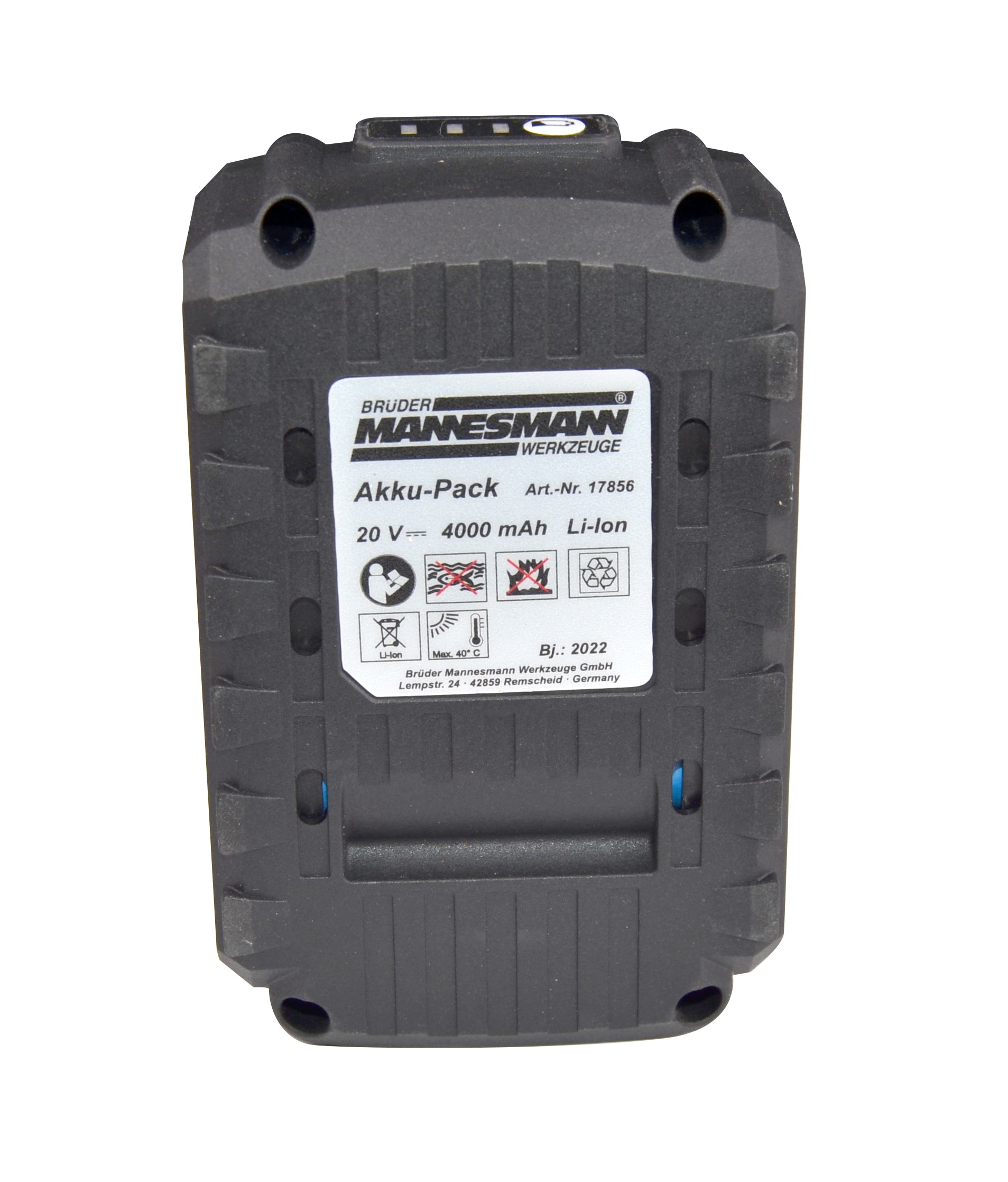 Replacement battery 20V, Li-ion, 4 Ah