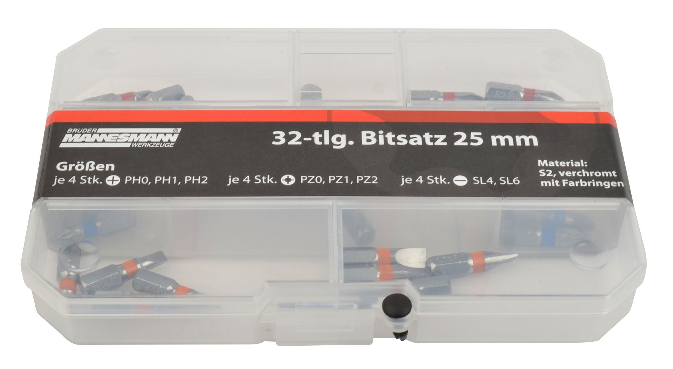 Jeu d'embouts, 32 pièces.