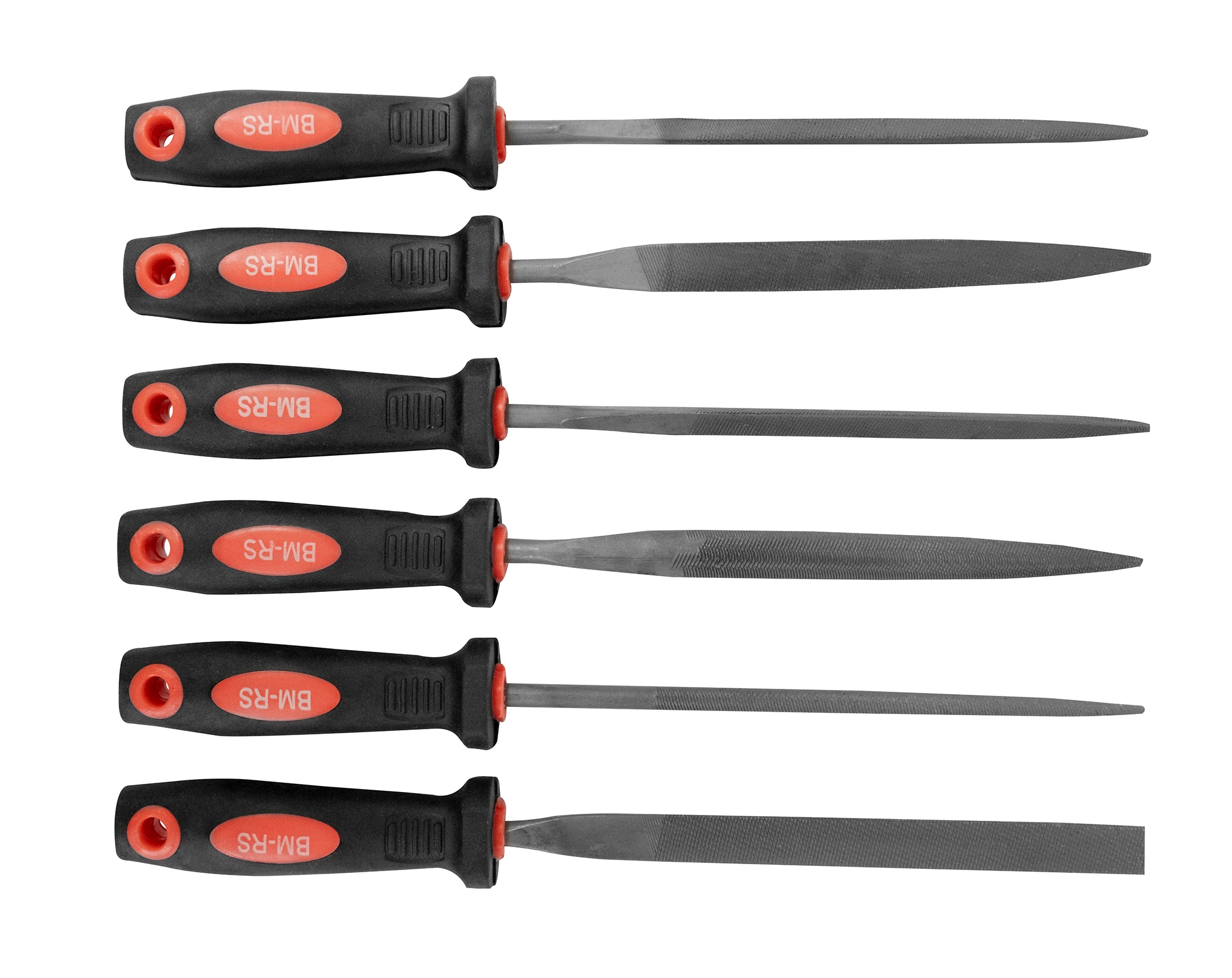 Needle file set 6 pieces.