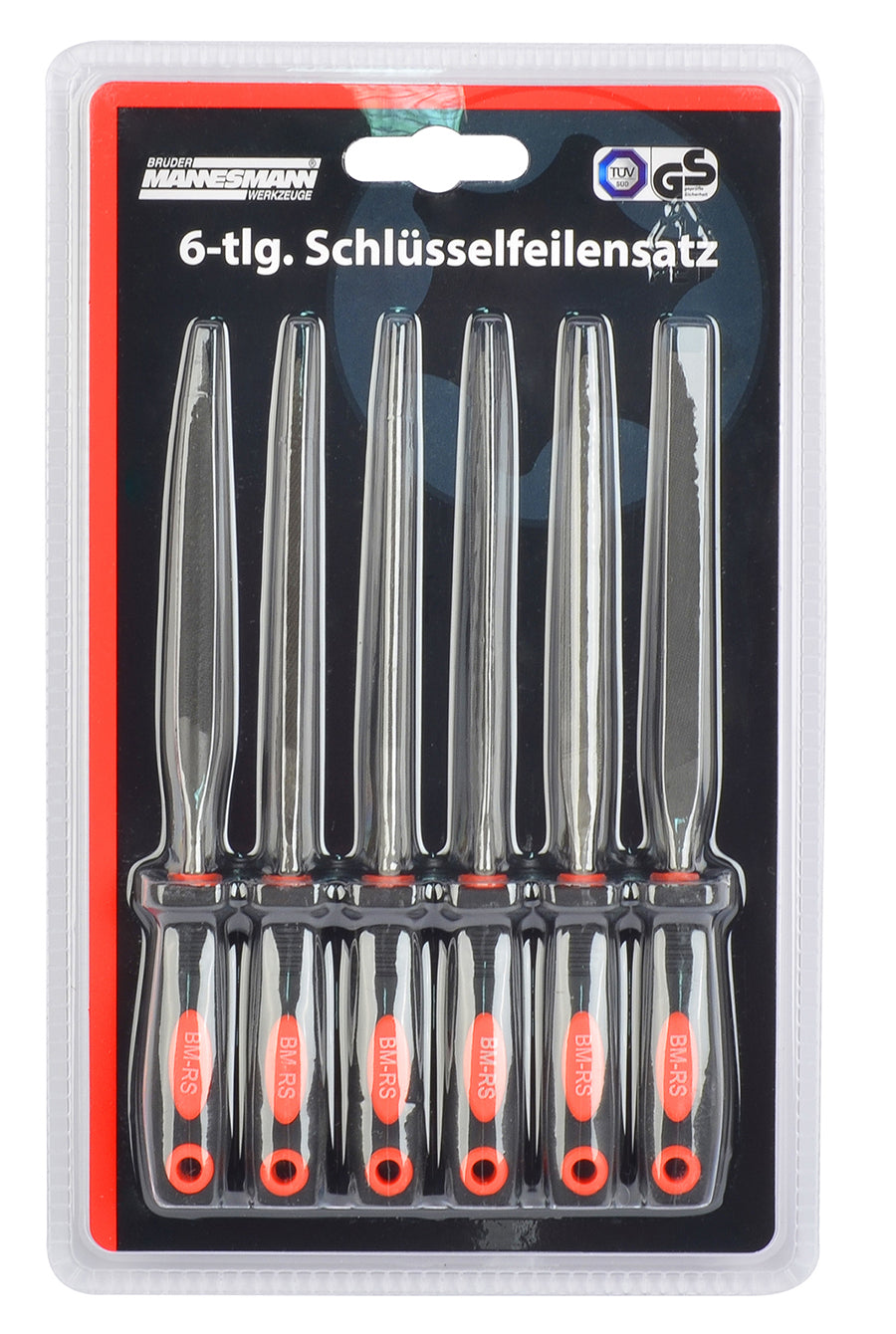 Needle file set 6 pieces.