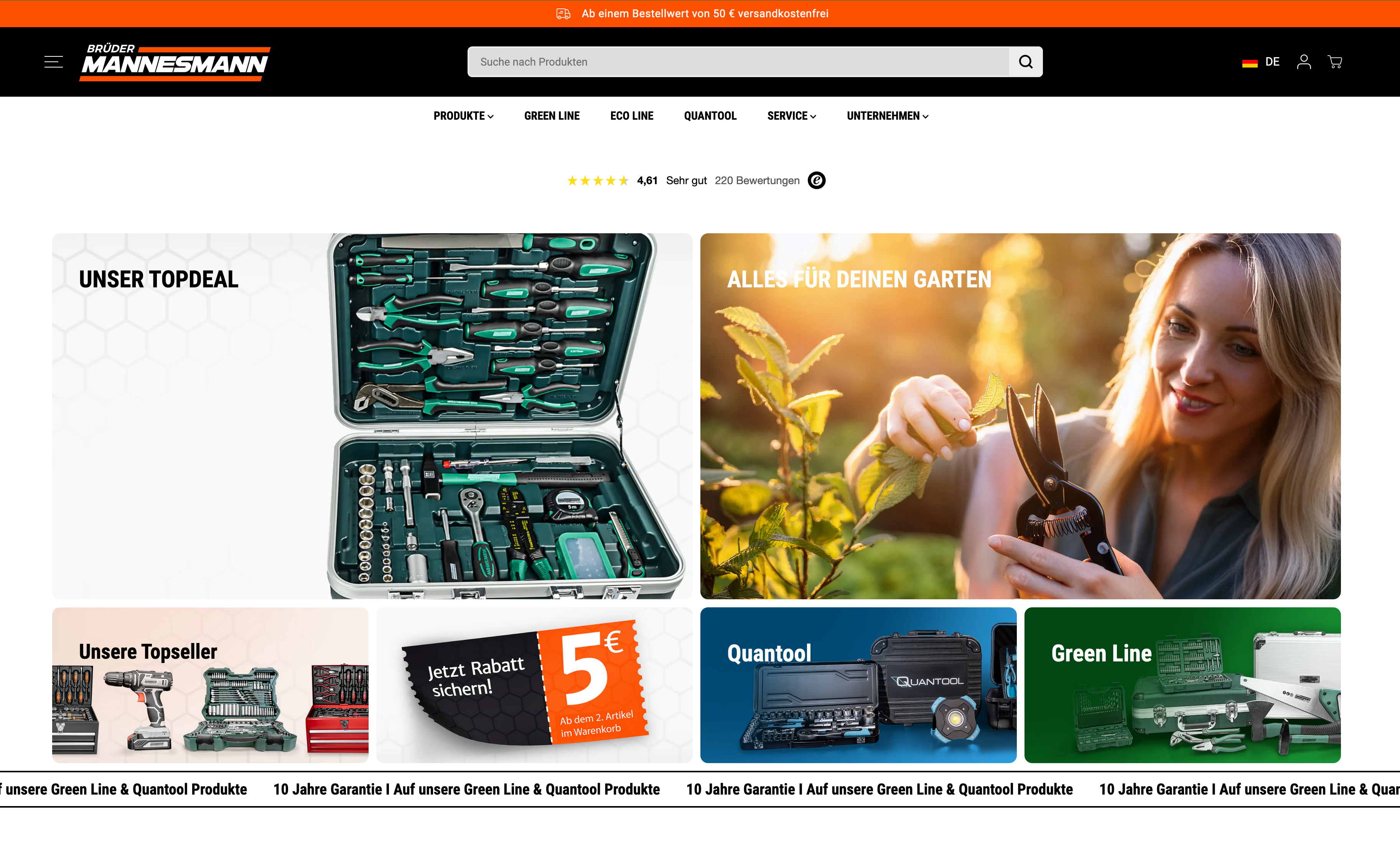 Brüder Mannesmann Store – Dein neuer Shop für hochwertige Werkzeuge