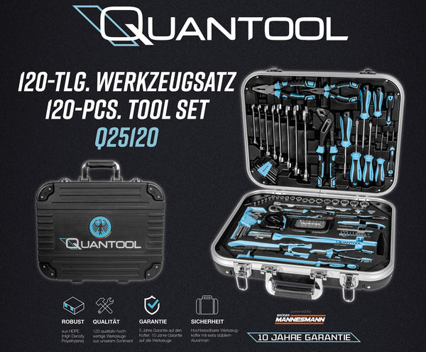 Quantool und T-Online launchen exklusiven 120-tlg. "Deutschlandkoffer" - Q25120