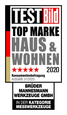 TOP MARKE HAUS & WOHNEN 2020 - BRÜDER MANNESMANN WERKZEUGE GEHÖRT ZU DEN GEWINNERN