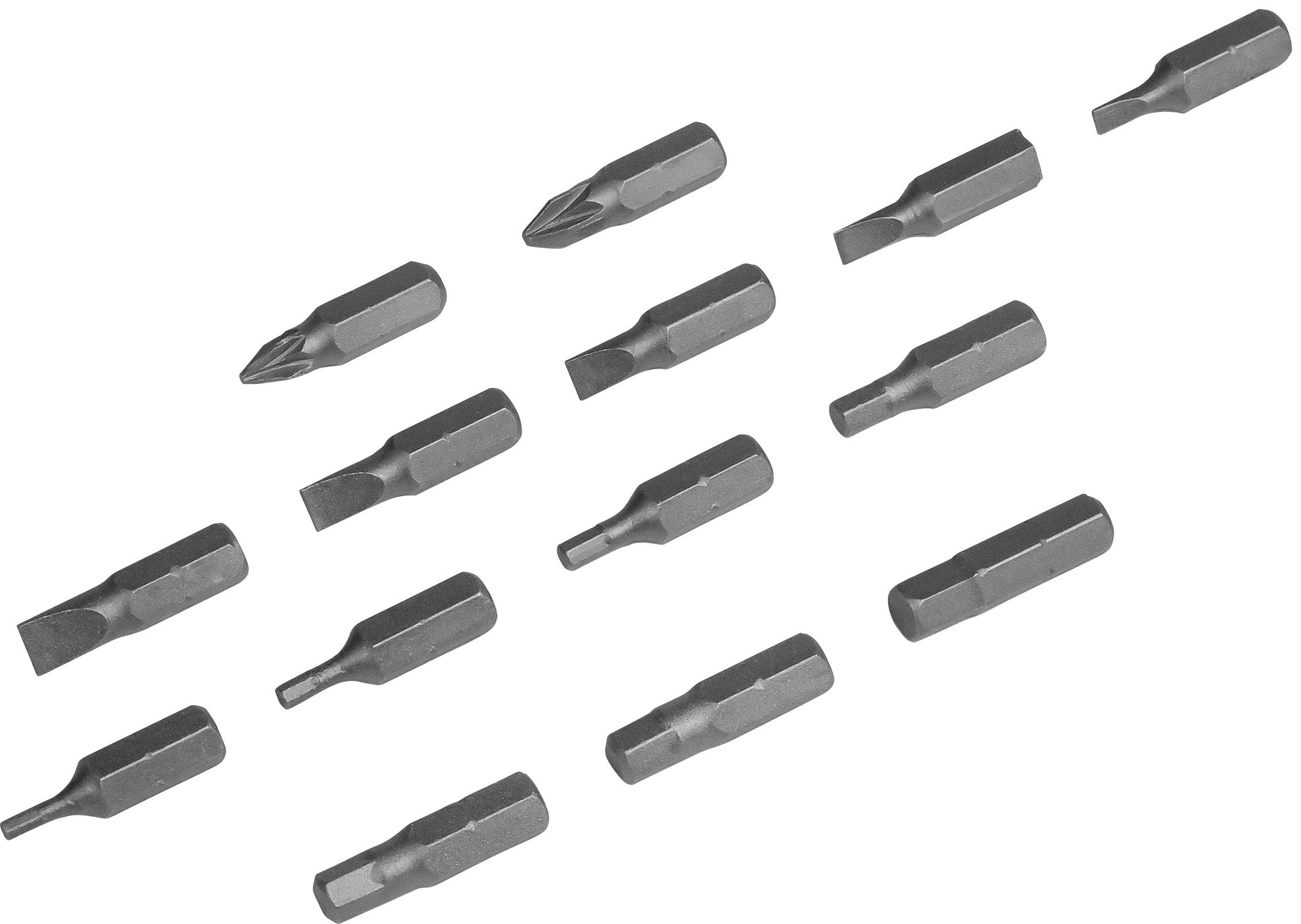 Screwdriver set 21 pieces, with bits