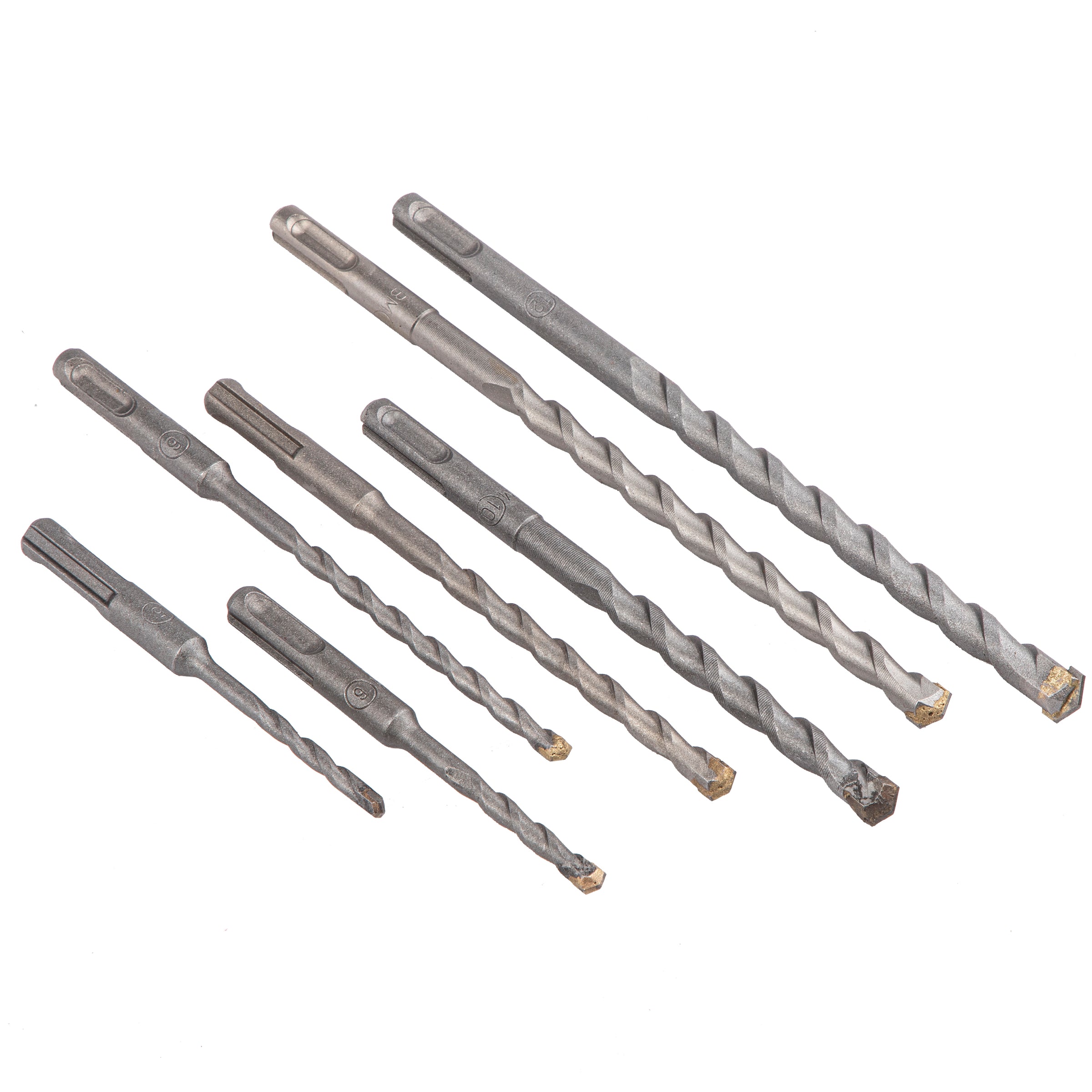 Masonry breakthrough drill set, 11 pieces. with