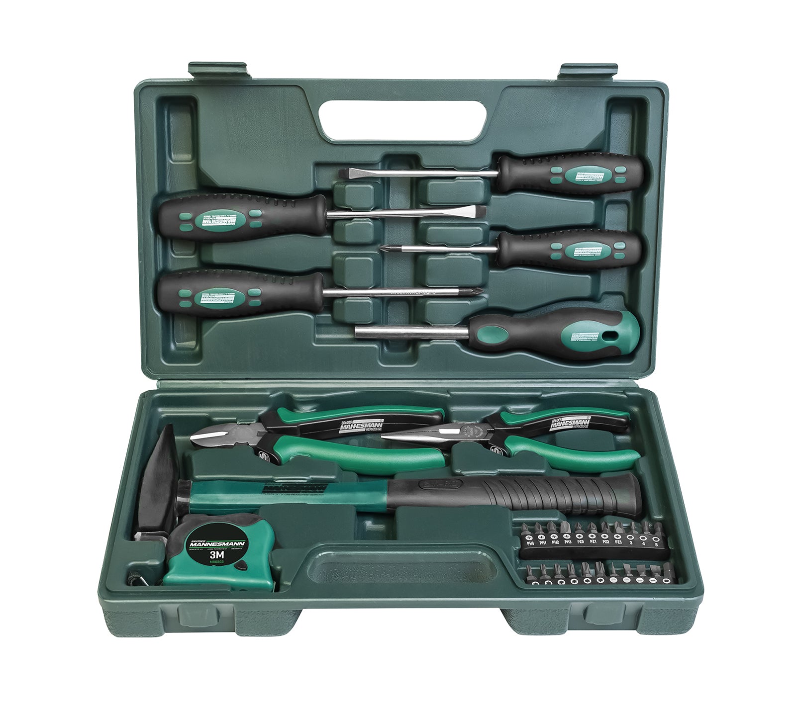 Mallette à outils, 31 pièces.