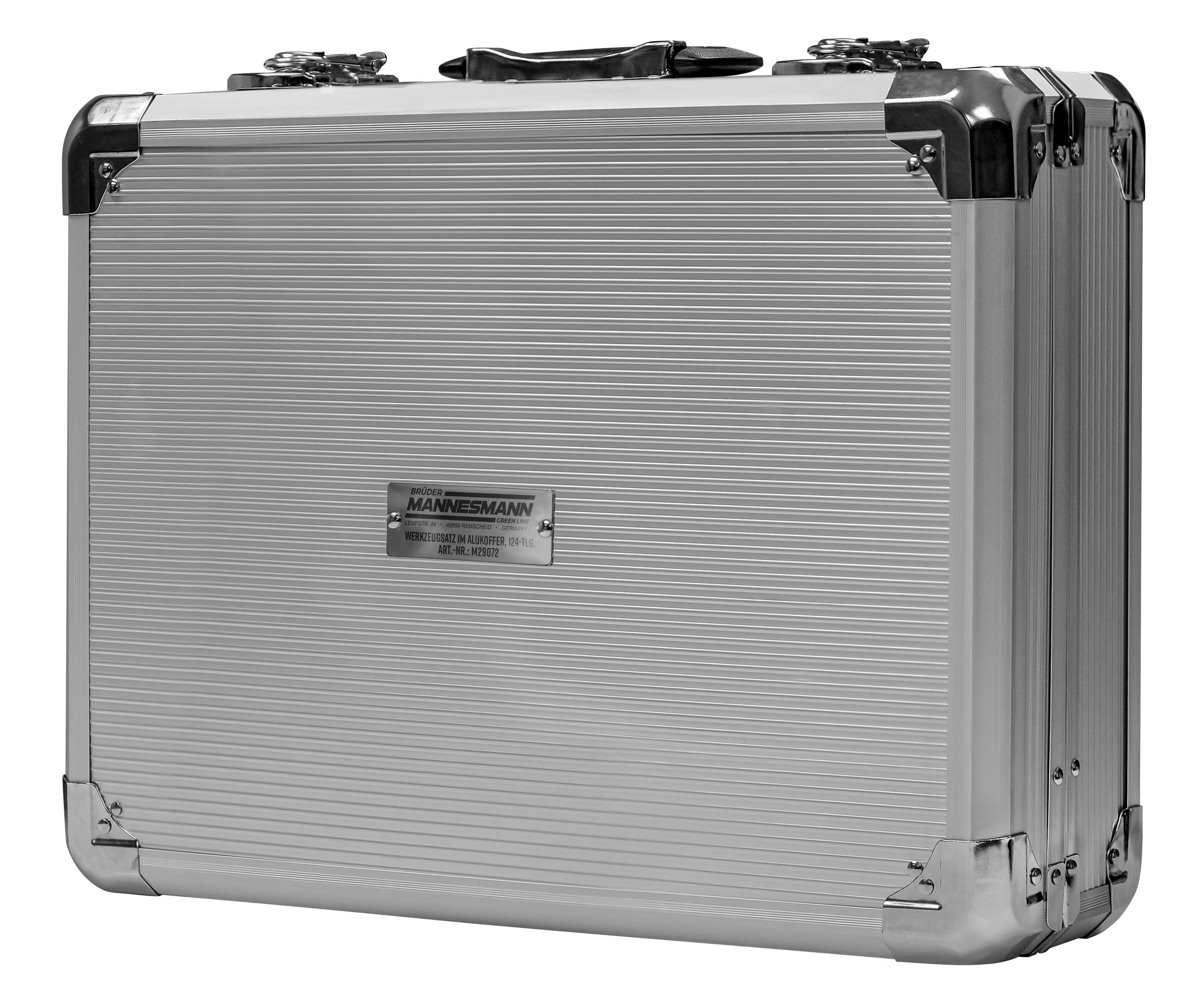 124 pieces Tool set in aluminum case