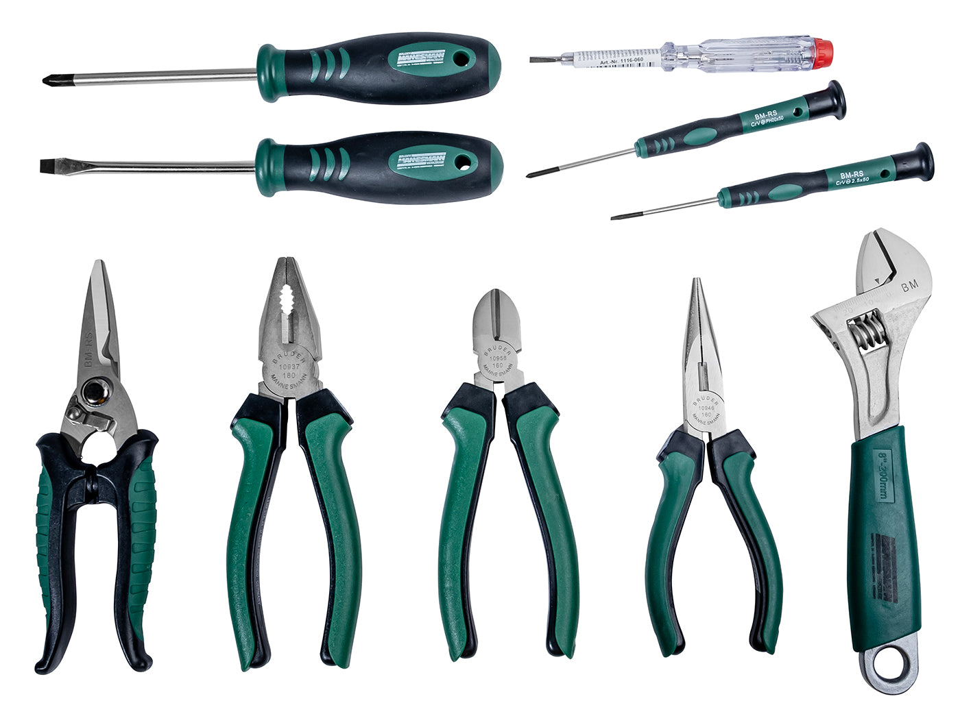 Mallette à outils, 74 pièces.