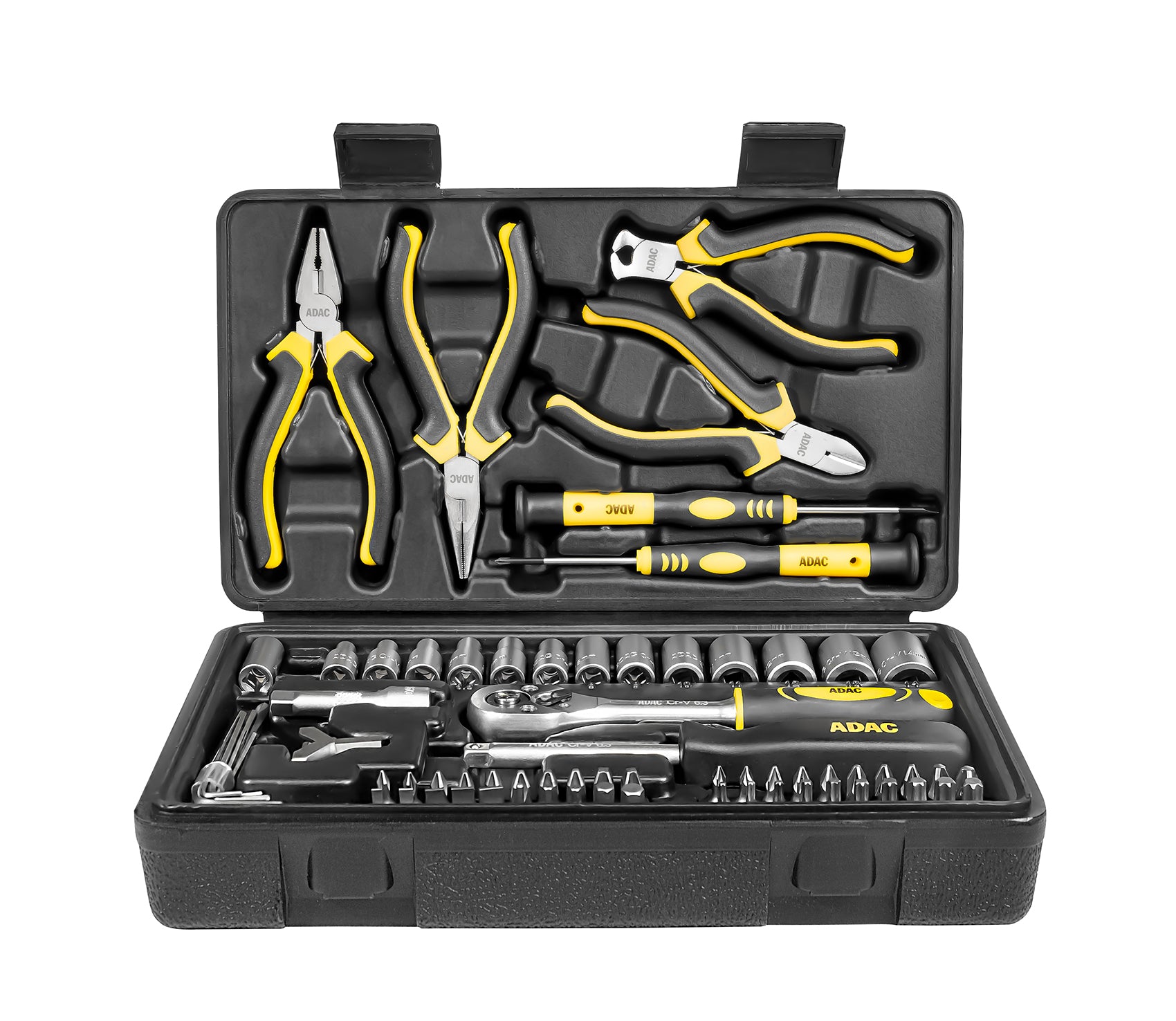 Coffret de clés à douille et embouts, 71 pièces