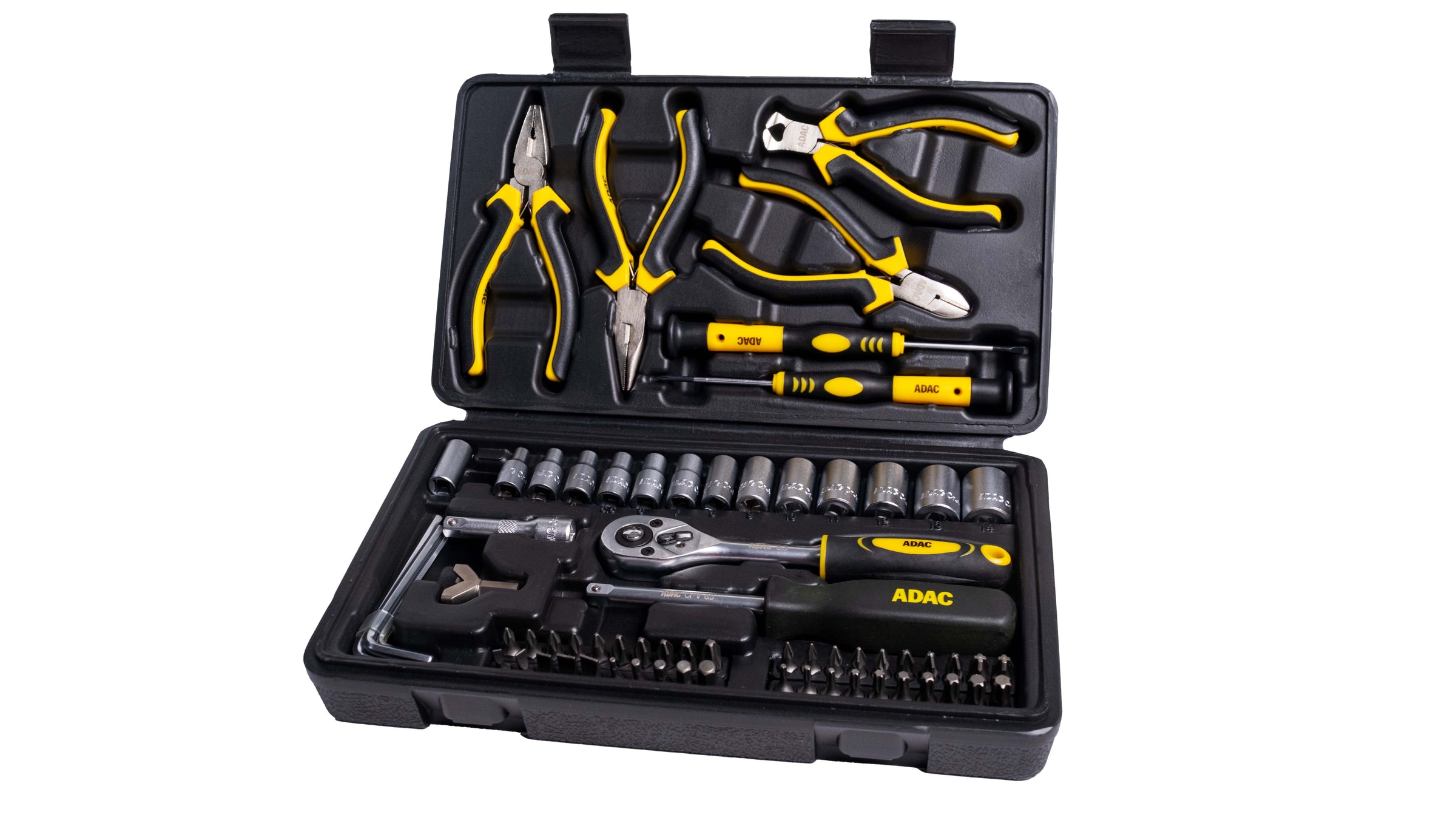 Coffret de clés à douille et embouts, 71 pièces