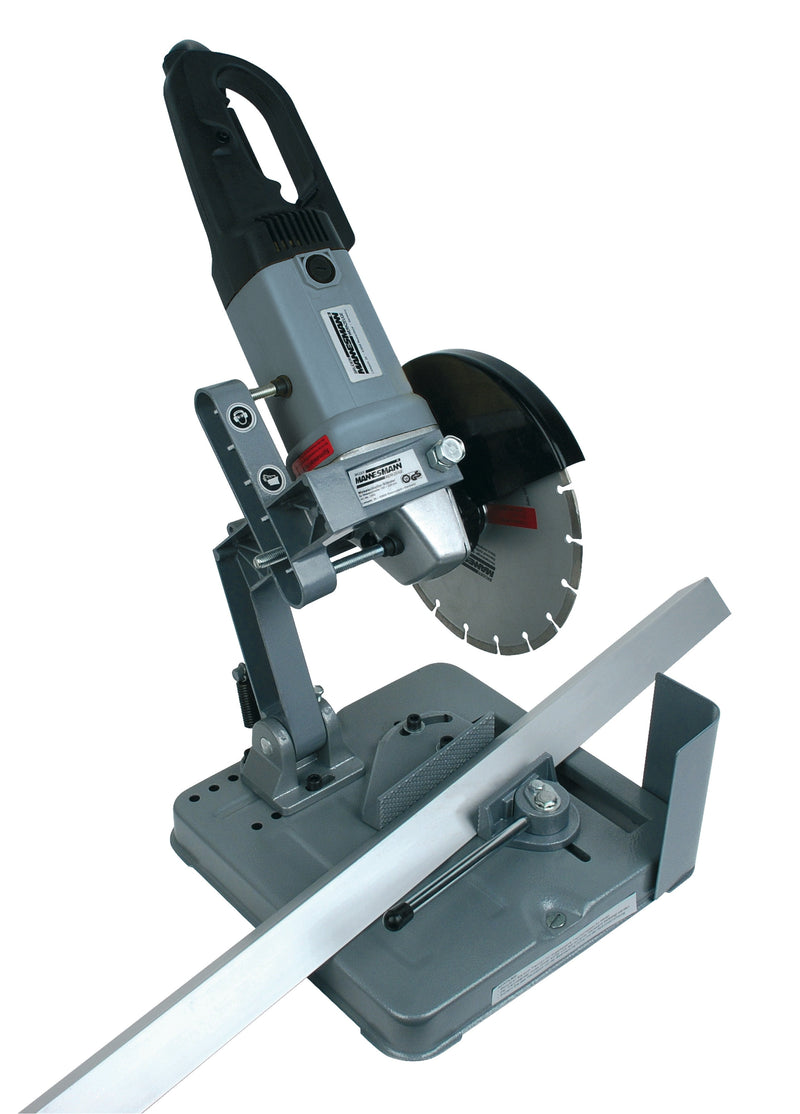 Separation stand for angle grinders