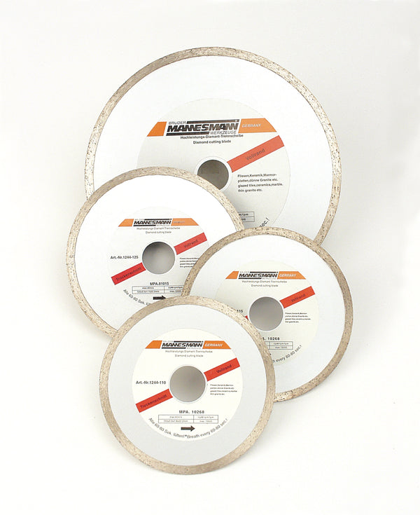 Diamond cutting disc, full rim, diam. 115mm