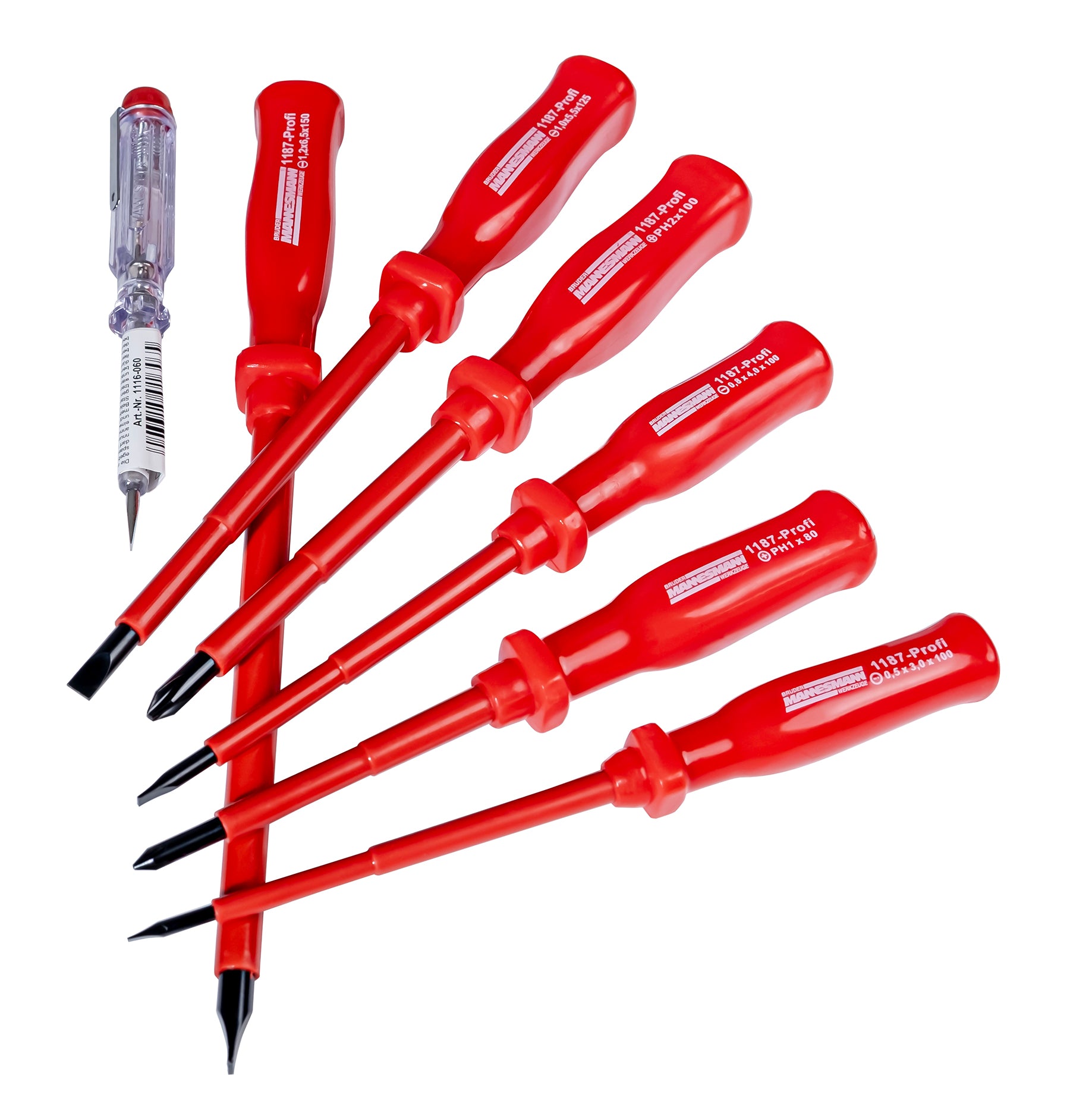 Screwdriver set 8 pieces. VDE GS