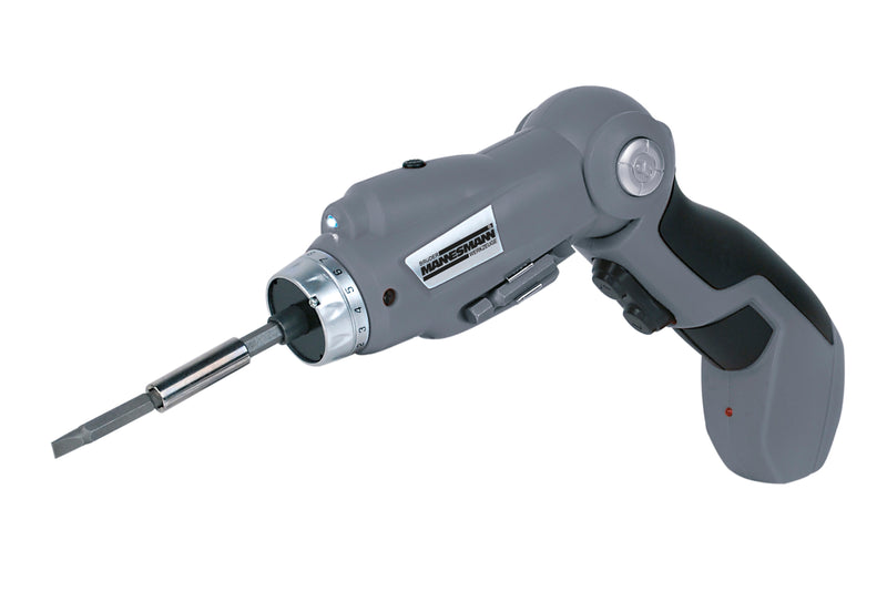 Rod screwdriver with soft grip, 4.8 V,
