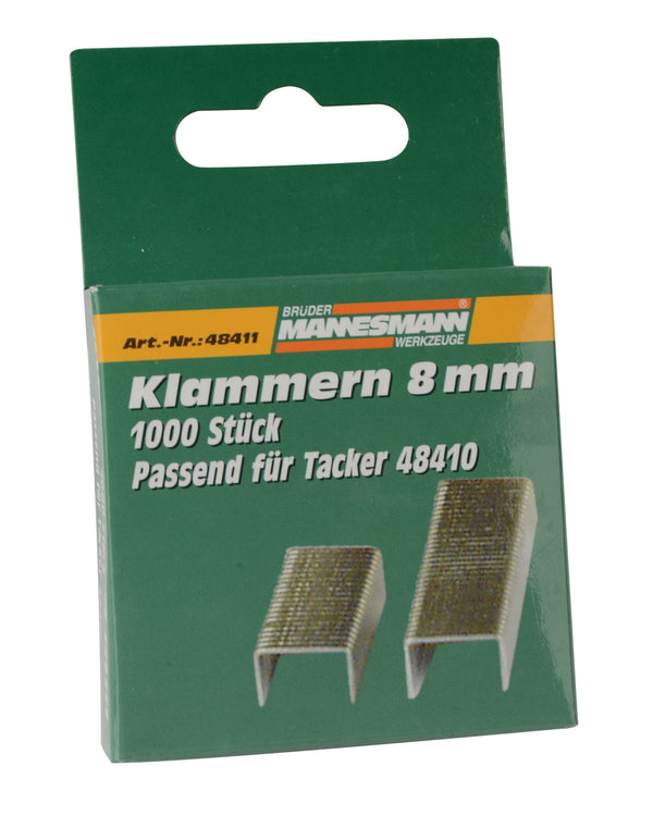 Replacement staples 8 mm, for stapler 48410