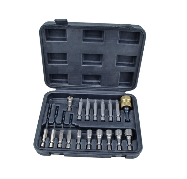 Drilling and screwing set, 18 pieces. with