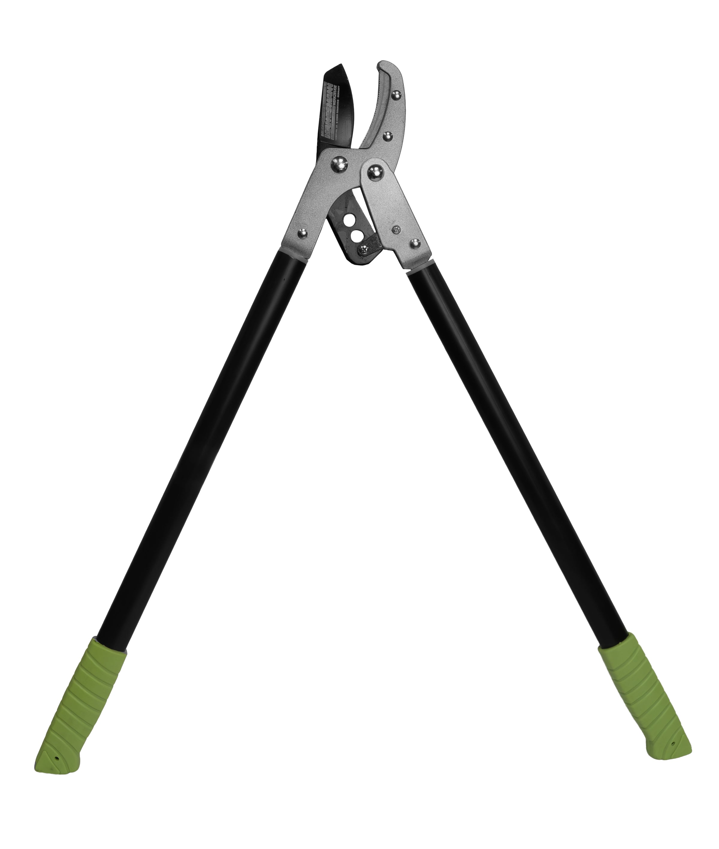 Anvil pruning shears with ratchet