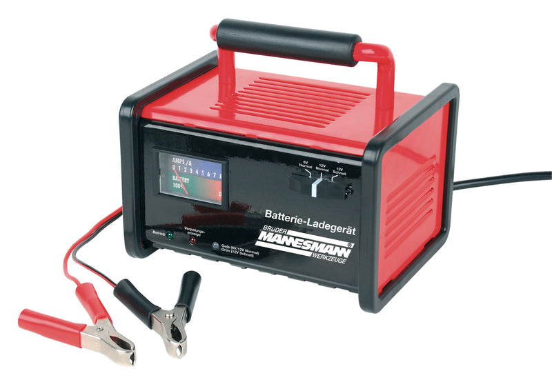 Battery charger 6/12 V, 2/8 Amp. RMS