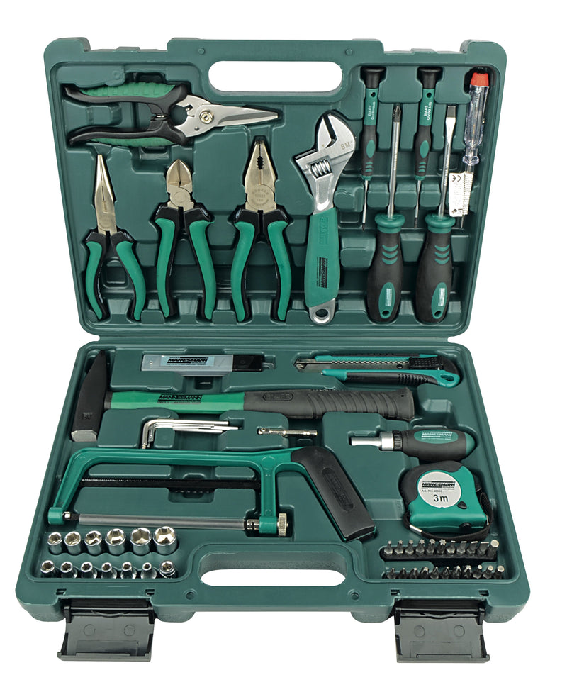 Tool case, 74 pieces.