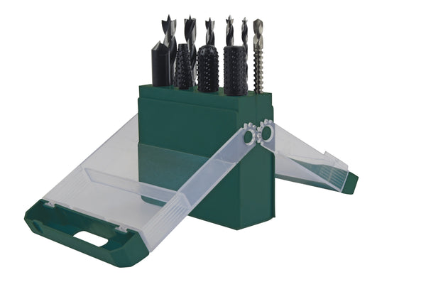 #Kit pour usinage du bois, 10 pces