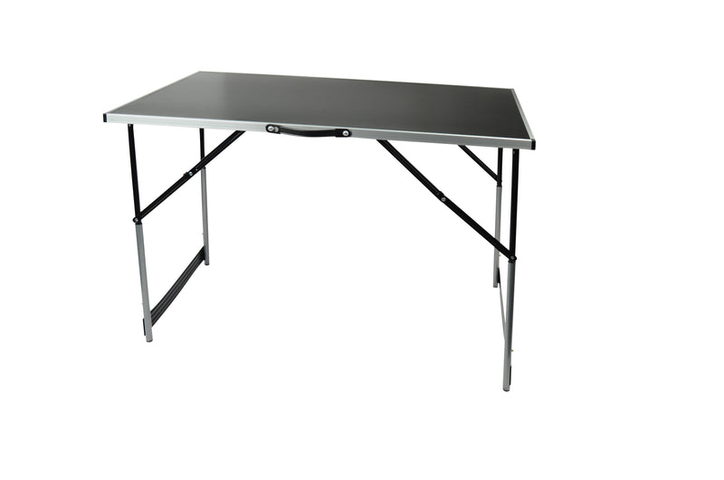 Table pliante 100 x 60 cm, hauteur 73/80/87/94 cm