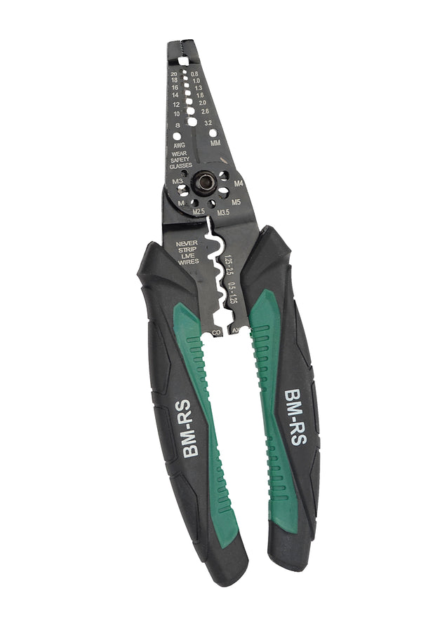 Wire stripper and clamping pliers
