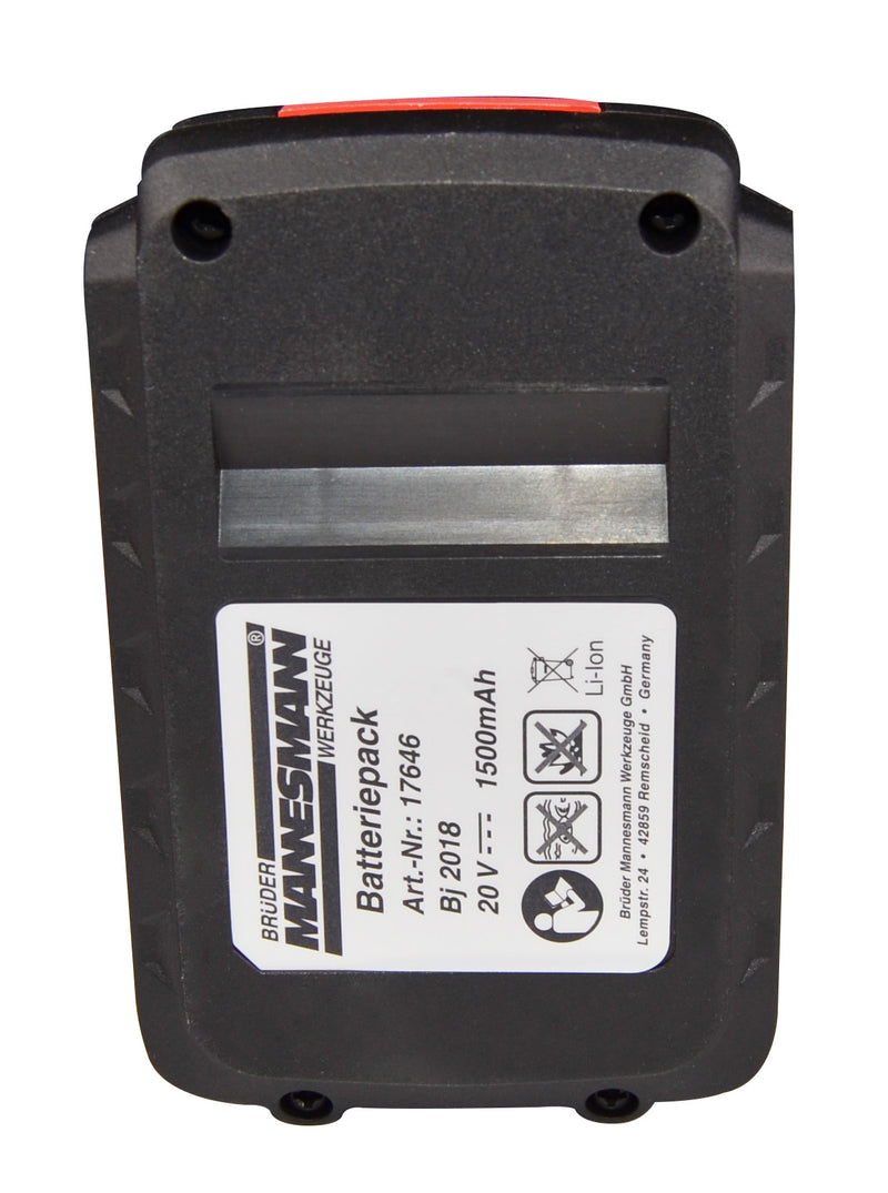 Replacement battery 20 V - lithium ion for item M17645
