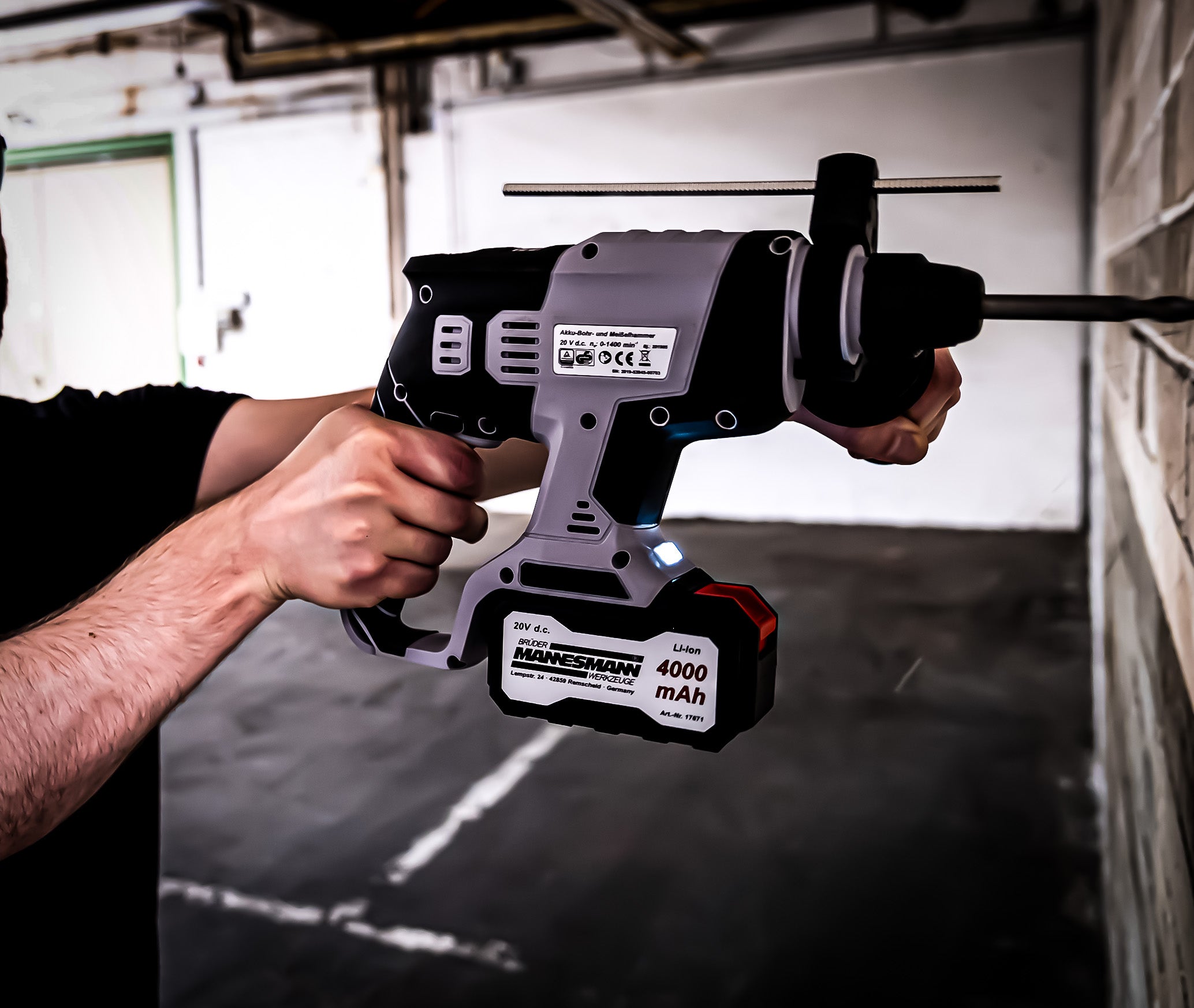 Akku-Bohrhammer 20V