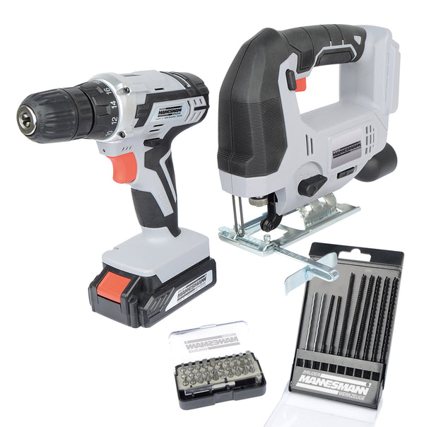 Cordless combination tool set 20V: