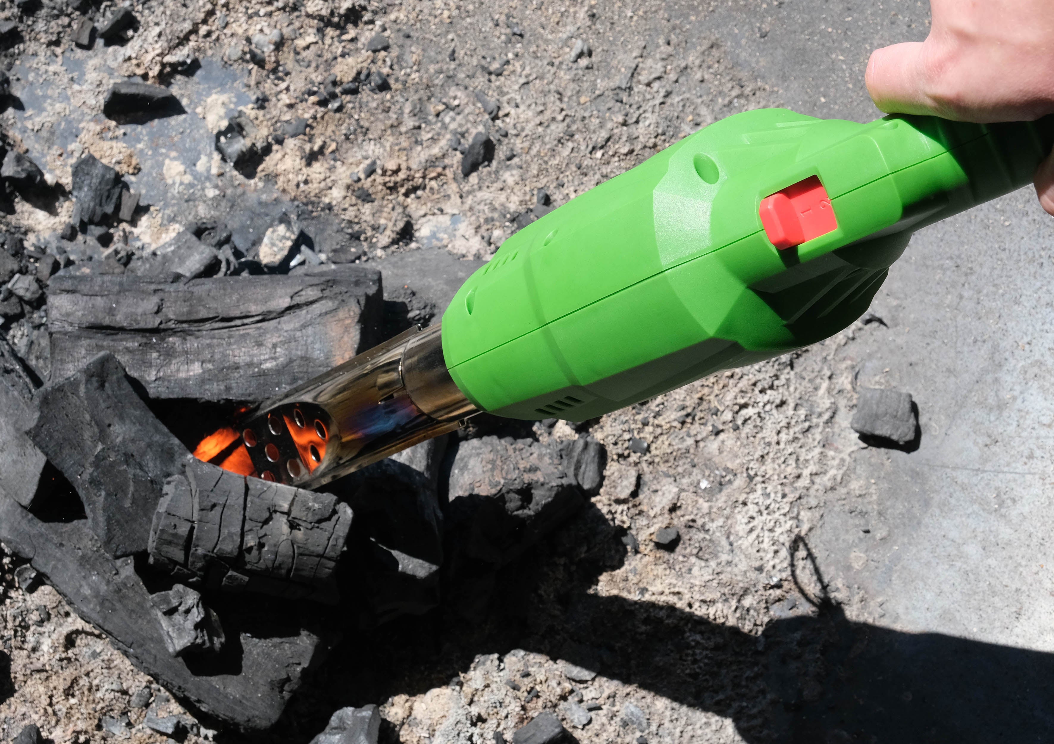 Mannesmann Brüder M12966 Désherbeur Thermique à Air Chaud - Éliminateur De Mauvaises Herbes Efficace