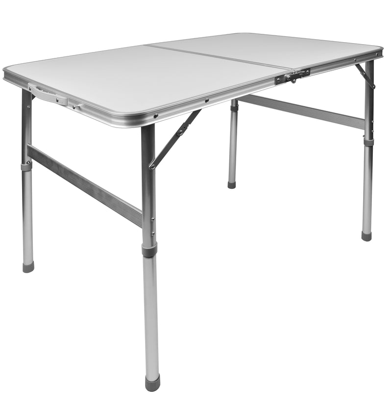 Table de camping aluminium, pliante