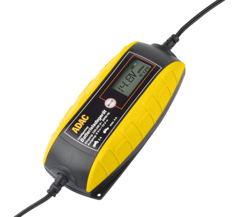 ADAC battery charger 6/12V with comfort clamp