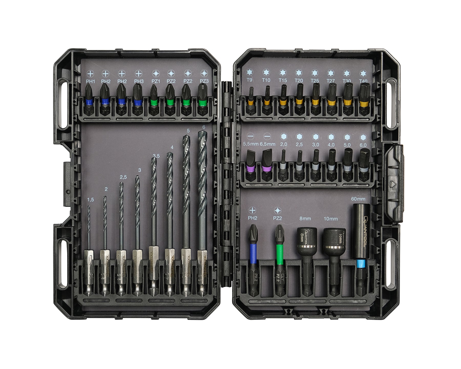 Bit set, 37 pcs.