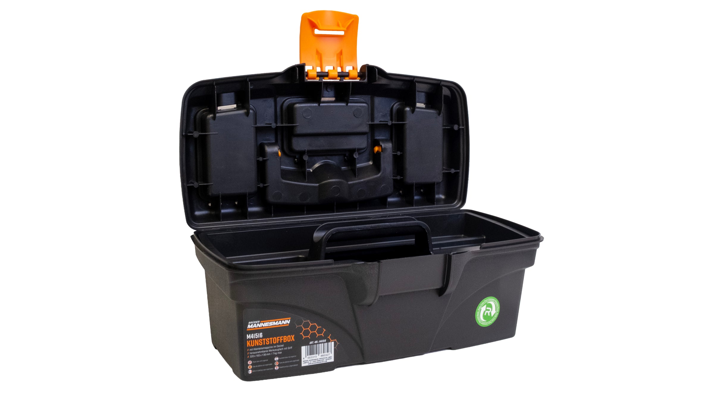 Boîte en plastique avec organiseur 320 x 165 x 136 mm
