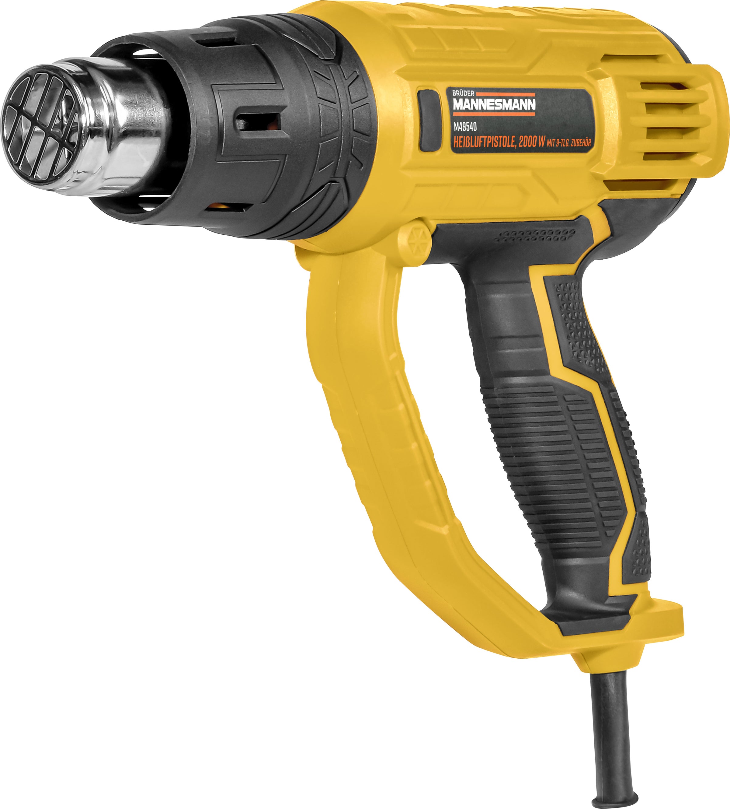 Heissluftgebläse 2000 W mit 9-tlg. Zubehör