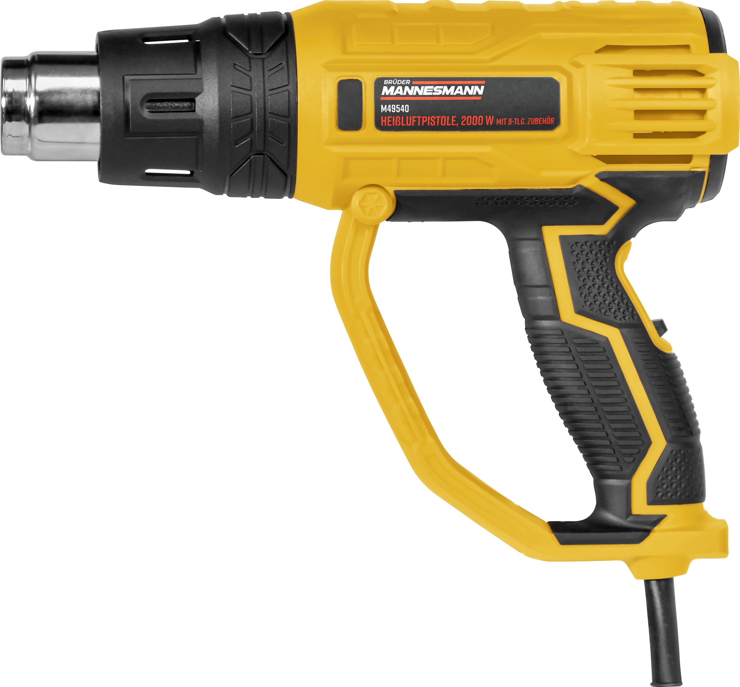 Heissluftgebläse 2000 W mit 9-tlg. Zubehör