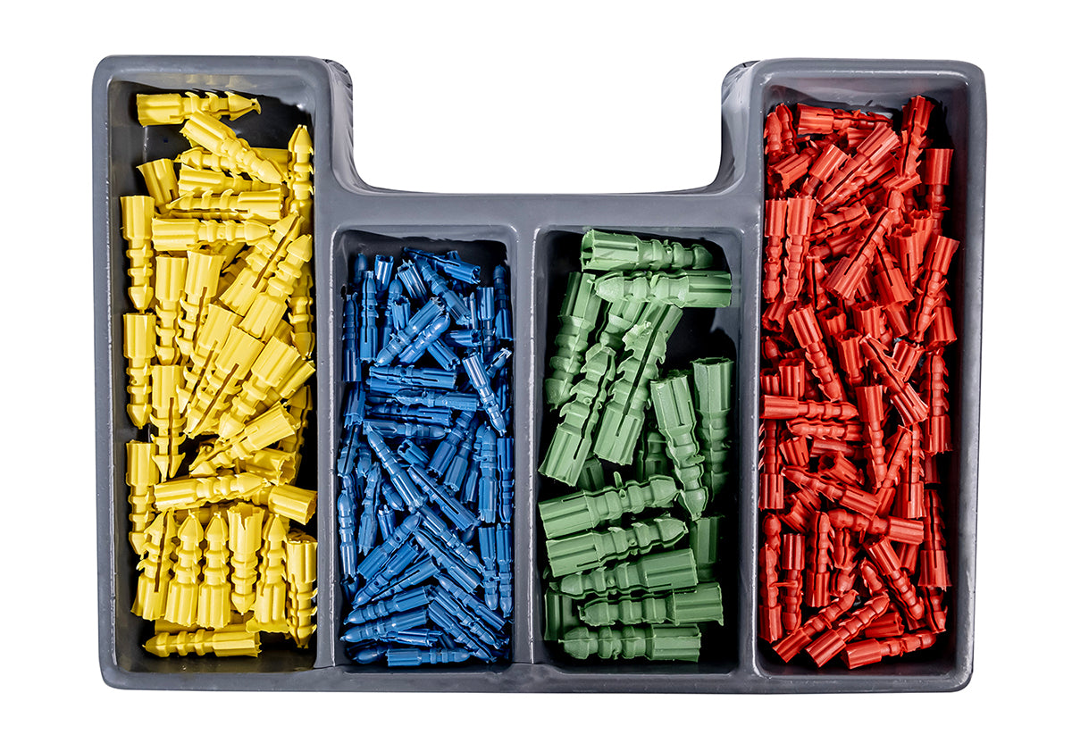 Drill + dowel set 300 pieces.
