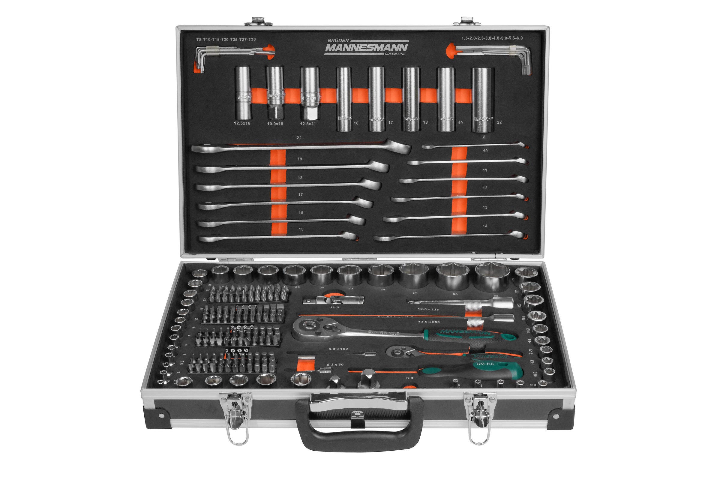 Socket wrench set 232 pieces.